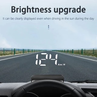 2024 Novo Velocímetro Holográfico Cabeças De Para Cima Visor Digital GPS Projetor De Pára-Brisas Display Eletrônico Accessori