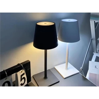 Luminária Abajur Mesa Led Touch Dimerizável S/ Fio Recarregável