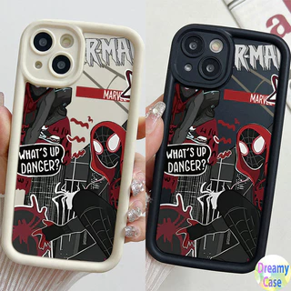 Capa Anti-Queda Para Design De Olho De Anjo Samsung Galaxy A05 A04 A03 A02 A15 A14 A13 A12 A11 A35 A34 A33 A32 A31 A30 A25 A24 A23 A22 A21S A20 Motivo Homem Aranha Herói Da Cidade