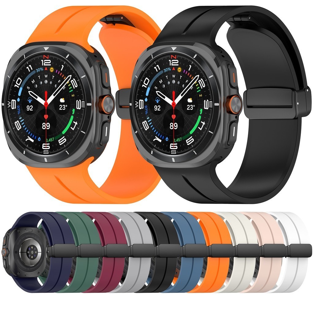 Pulseira Magnética Para Relógio Samsung Galaxy Watch Ultra Replacement Watch7 47MM Acessórios
