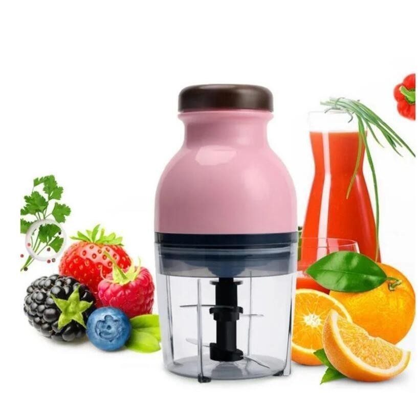 Mini Moedor Elétrico De Carne De Alimentos Picador De Frutas