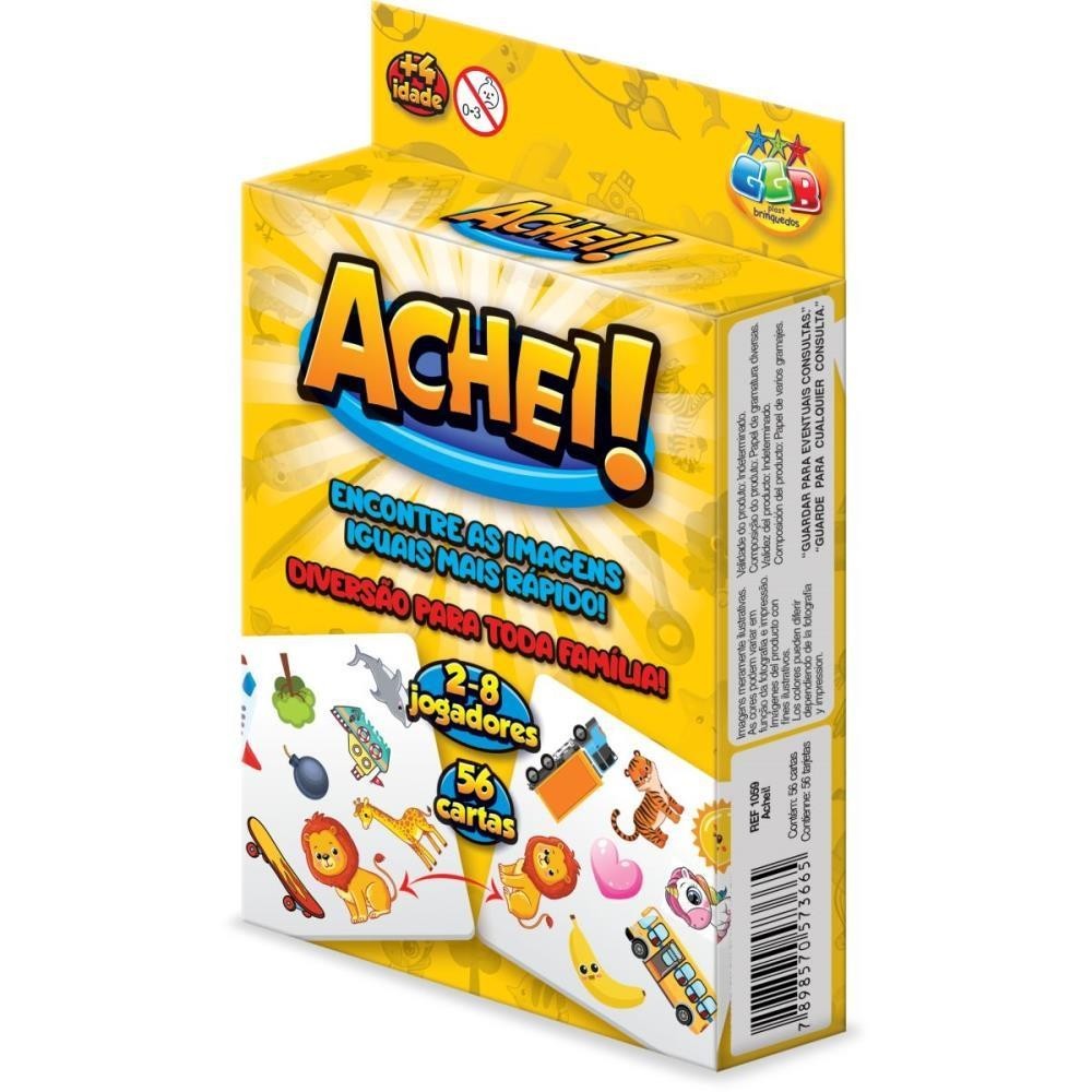 JOGO DE CARTAS ACHEI 56 CARTAS