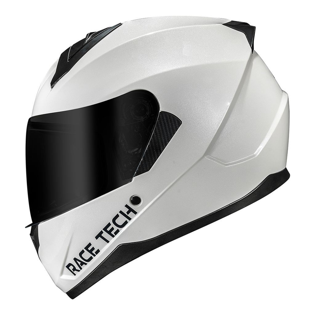 Capacete Race Tech Sector Monocolor Branco