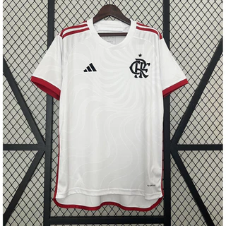 [S-4XL] 24-25 AWAY II Camisa de Futebol Branca