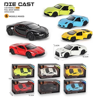 Brinquedos Infantis Ferrari GTR Toyota Hummer Modelo Hummer Liga Carro pode abrir porta 1: 43 Simulação de Puxar para Trás Decoração de Carro Presente de Aniversário