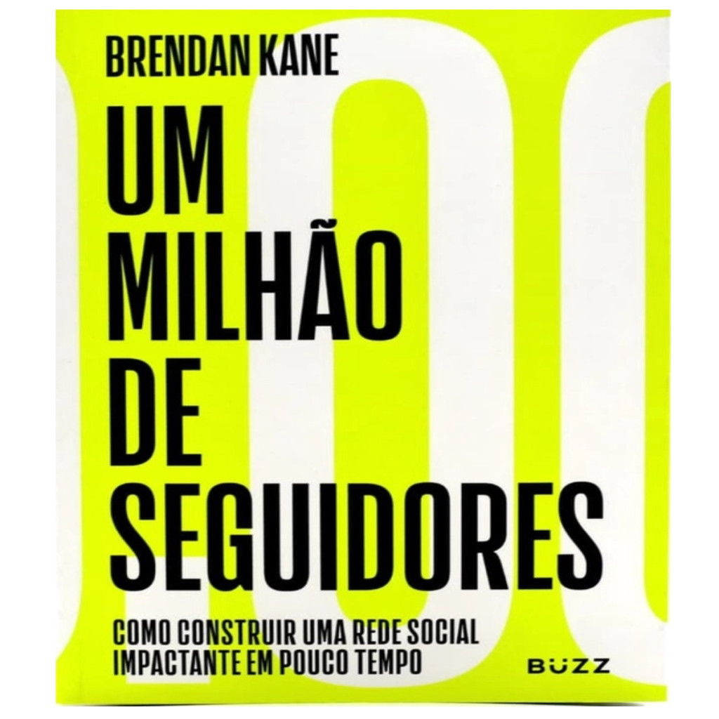 Um Milhão De Seguidores Autor Brendan Kane Shopee Brasil 1395