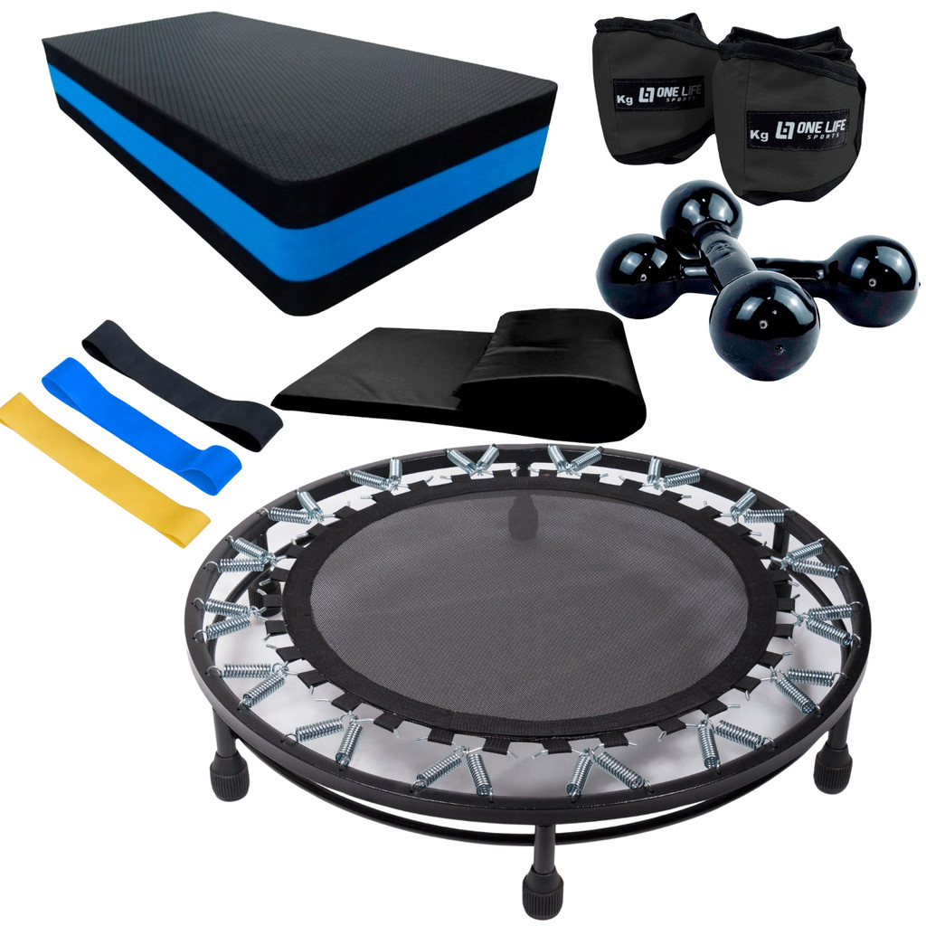 Kit Mini Jump+colchonete + BAND + Caneleira 5 + Step+ Halter | Shopee ...