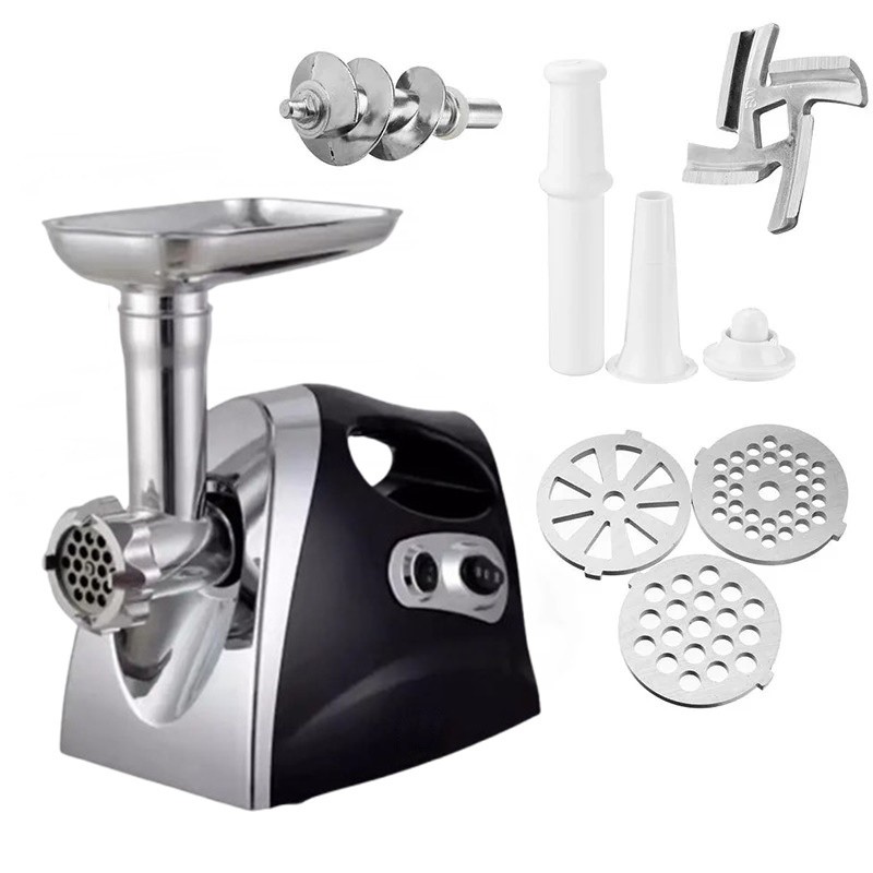 Moedor De Carne Profissional Elétrico Potente Funil Linguiça Kibe 2800w ...