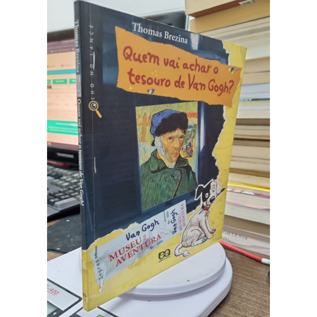 Quem Vai Achar o Tesouro de Van Gogh? autor Thomas Brezina | Shopee Brasil