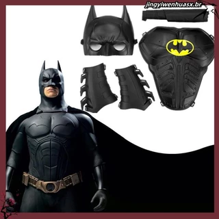 Fantasia Batman Cosplay-Roupa Infantil Crianças Máscara Manto Peitoral