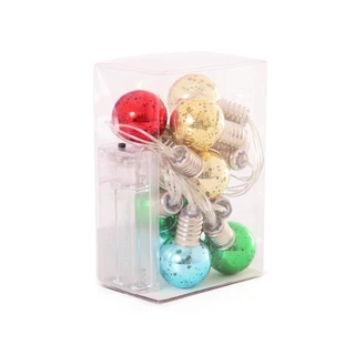 Pisca Pisca com Lâmpadas Coloridas 10 Leds a Pilha 2AA 1,65m Decoração Iluminação de Natal em Oferta na Shopee