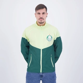 Jaqueta Corta Vento Palmeiras Game Verde Matcha