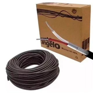Cabo Microfone Santo Angelo X30 Balanceado Rolo 50 Metros em Oferta na Shopee