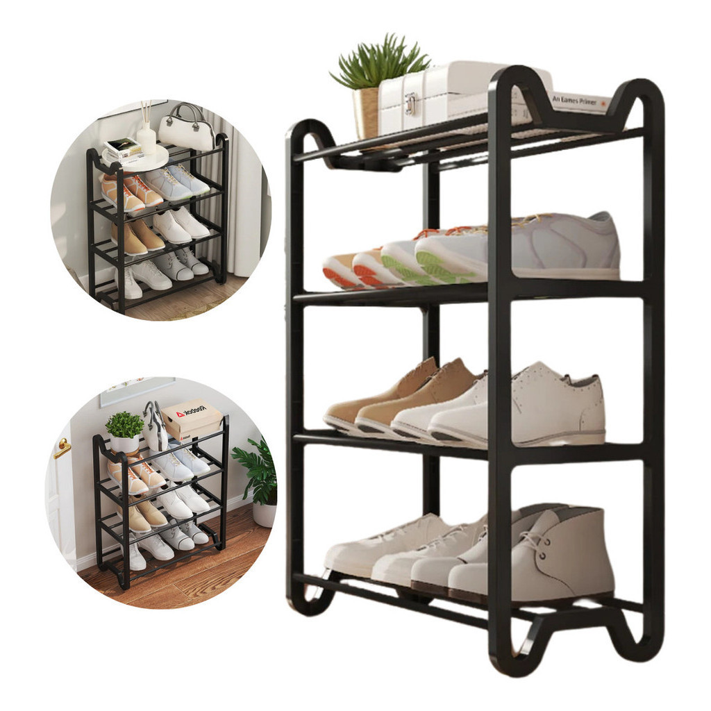 Sapateira Compacta e Versátil, Organize Até 8 Pares de Sapatos com 4 ...