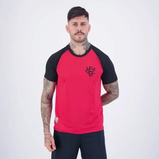 Camisa Vitória Basic Home Vermelha