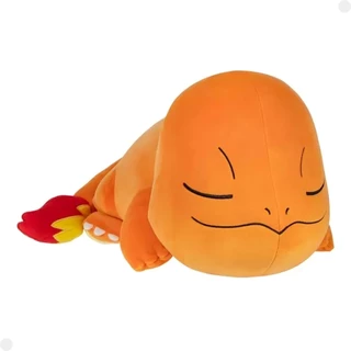 Pelúcia Pokémon Sleeping Charmander 45cm 003489 - Mattel