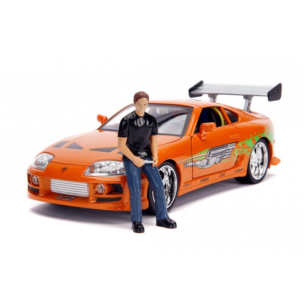 最適な材料 Brian e Toyota Supra - Velozes e Furiosos - c/ Luzes Jada Toys