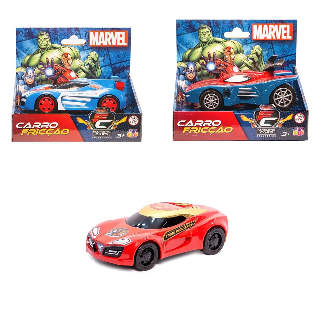 Carro de Personagens Marvel Colecionáveis de Fricção | Shopee Brasil