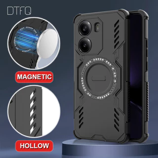 Magnética Capa À Prova De Choque Capinha De Armadura para POCO X7 Pro 5G / POCO X7 5G