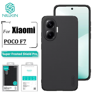 Nillkin Para Xiaomi Poco F7 Caso Super Frosted Shield Pro Anti Impressão Digital À Prova De Choque Traseiro