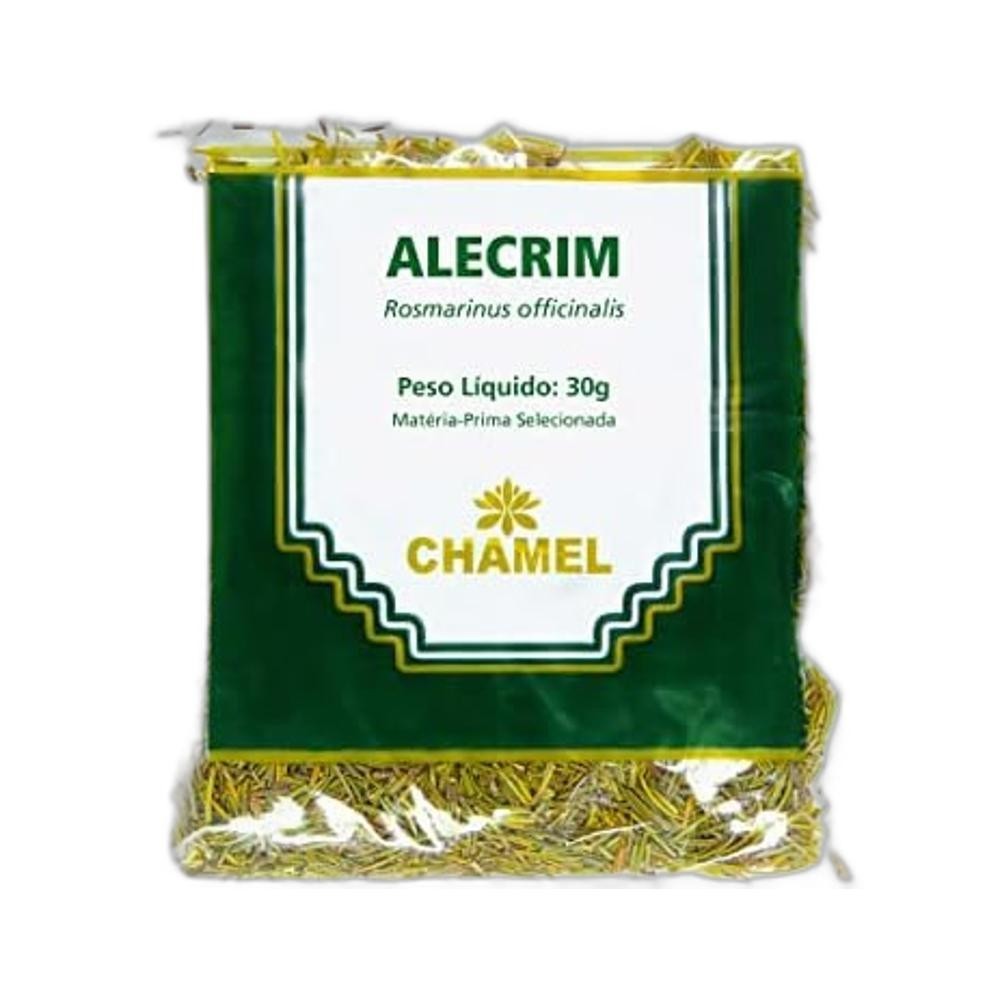 Chá Pacote Alecrim Folhas 30g - CHAMEL | Shopee Brasil