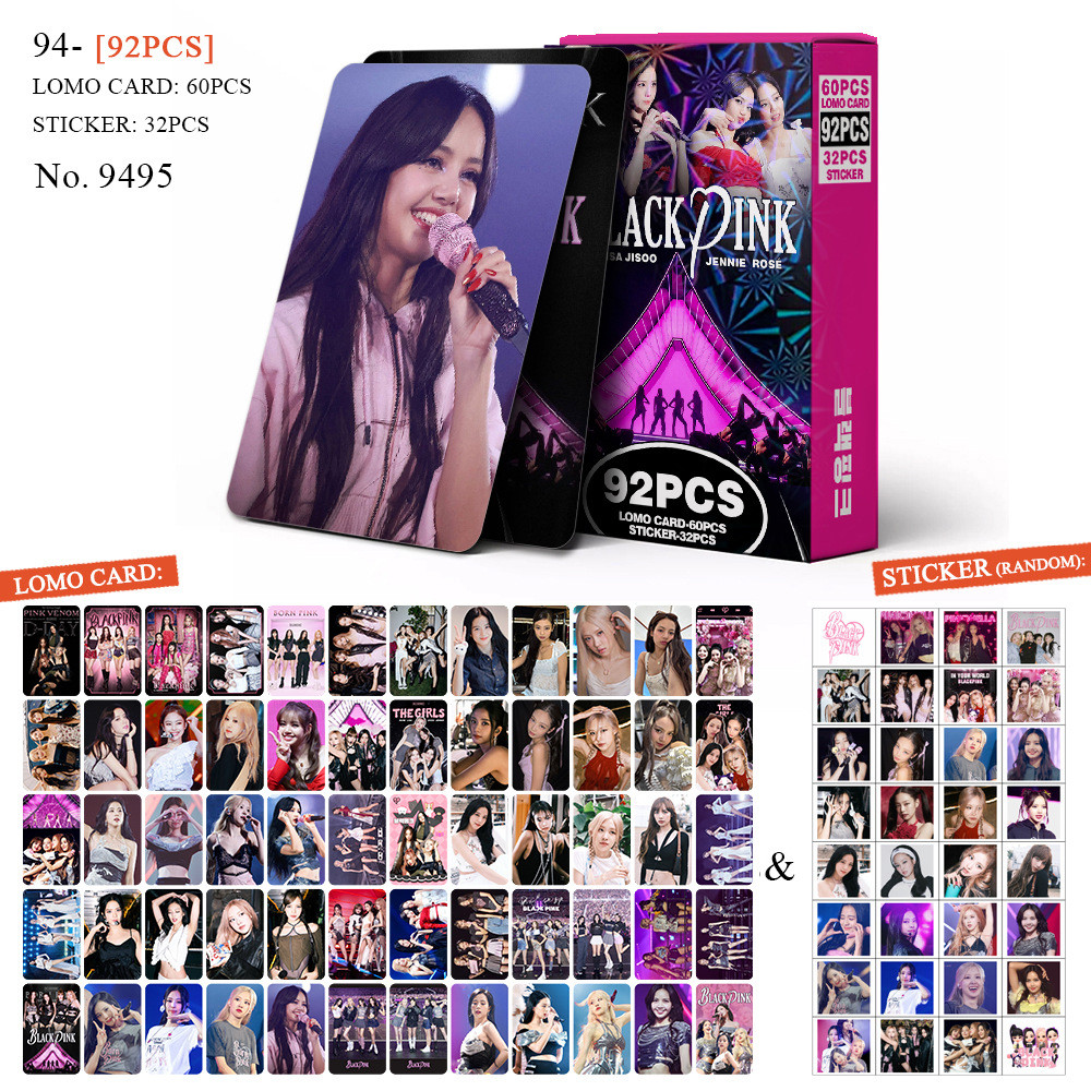 Kpop BLACKPINK Jump DEADLINE Lomo Card ROSE JISOO LISA ALTER EGO