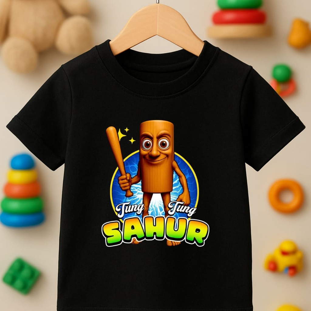 Camiseta infantil menino personagem Tung Tung Sahur jogo camisa ...
