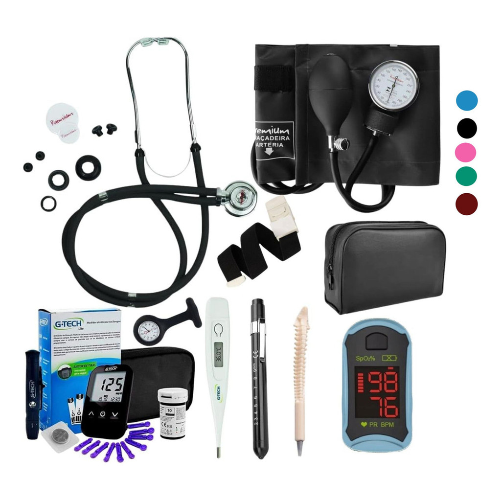 Kit Academico Para Medicina Enfermagem Fisio G-tech Premium | Shopee Brasil