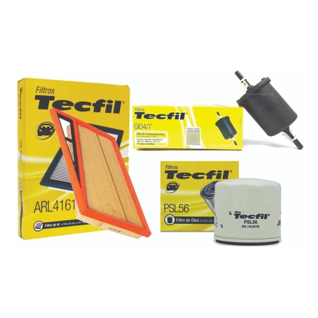 Kit Troca De Oleo E Filtros Fiat Nova Strada Volcano Freedom 1.3