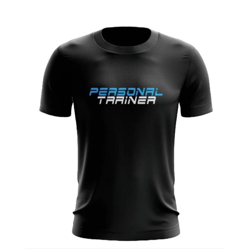Camiseta Masculina Personal Trainer Personalizada dryfit c Seu Nome ...