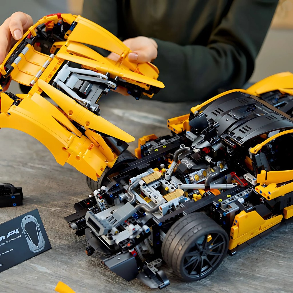 Lego Technic Carro McLaren P1 3893 Peças - 42172 | Shopee Brasil