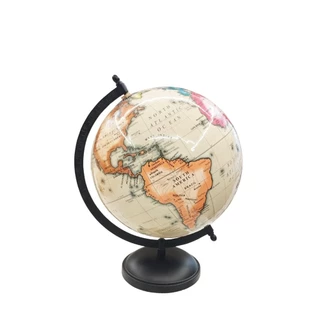 Globo Ptolomeu Base Metal 20x28x20CM Plástico em Oferta na Shopee