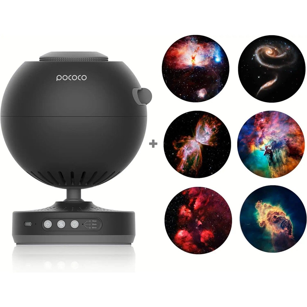 Projetor POCOCO Galaxy Star Para Quarto Com Discos De Filme Óptico ...