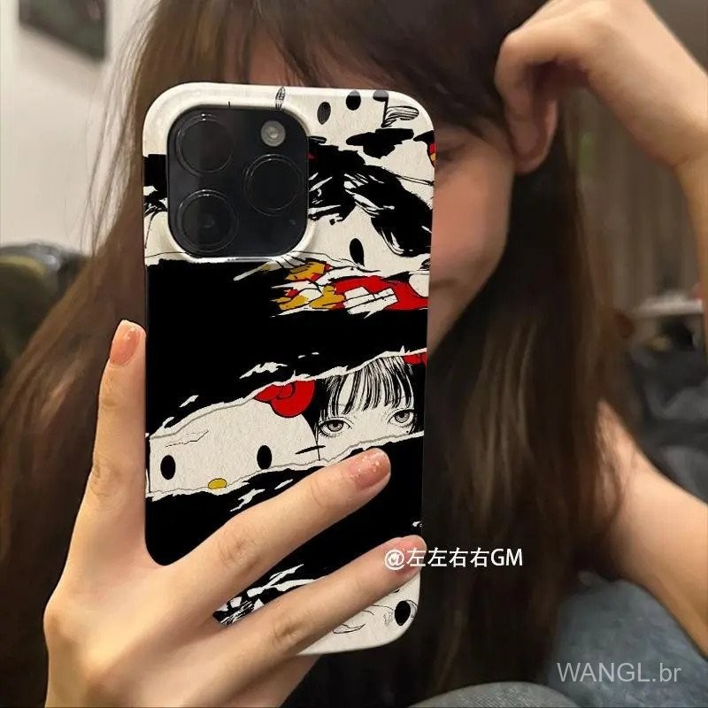Capa de telefone Shred Graffiti para Apple 16 Pro Max 15 Plus, fofa ...