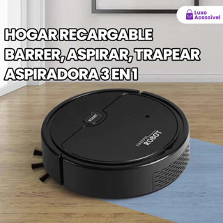 Aspirador Inteligente e Silencioso 3 em 1 para Limpeza Doméstica