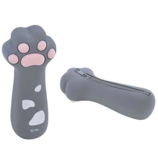 ESTOJO   SILICONE   1 ZIPER   BEST FRIEND   CINZA  ET0860   BRW em Oferta na Shopee