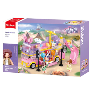 Blocos de Montar Girl Party Music 412 Peças Multikids - BR2281 em Oferta na Shopee