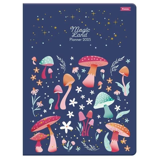 Planner 2025 Foroni magic land 178x254mm com 20 folhas