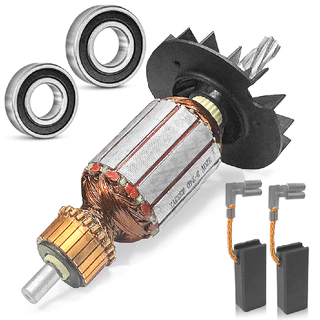 Induzido Para Martelete Gbh 2-24 D 220v + Escova de Carvão + Rolamentos