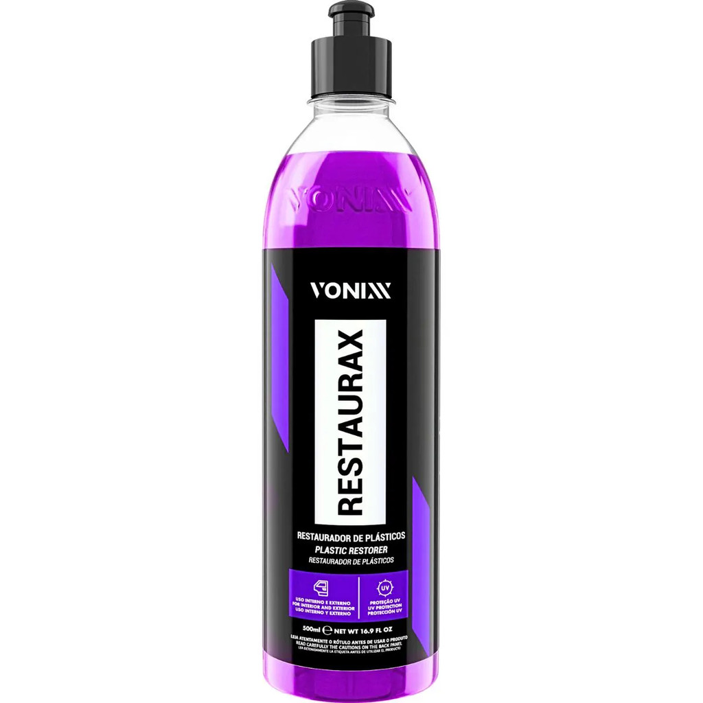 Restaurador De Plasticos Restaurax 500ml Vonixx