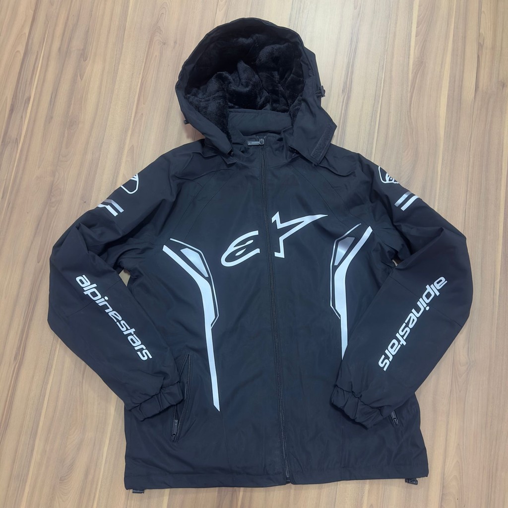 Jaqueta Jaco Alpinestars bobojaco Bombojaco casaco com touca capuz interior peluciado flanelado