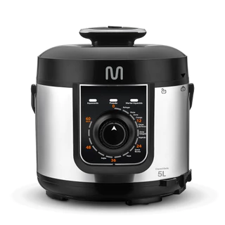 Panela de Pressão Elétrica 5 Litros 900w Multi 127v - GO083 em Oferta na Shopee