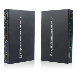 Chaveador Switch Kvm 2 Portas hdmi Mause Teclado E Monitor