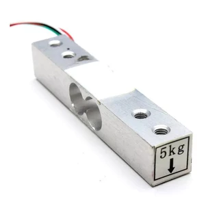Célula de Carga de Precisão 5KG Peso Para Arduino NFe
