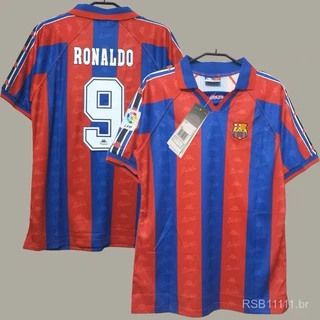 Camisa retro 96-97 Ronaldo Personalização