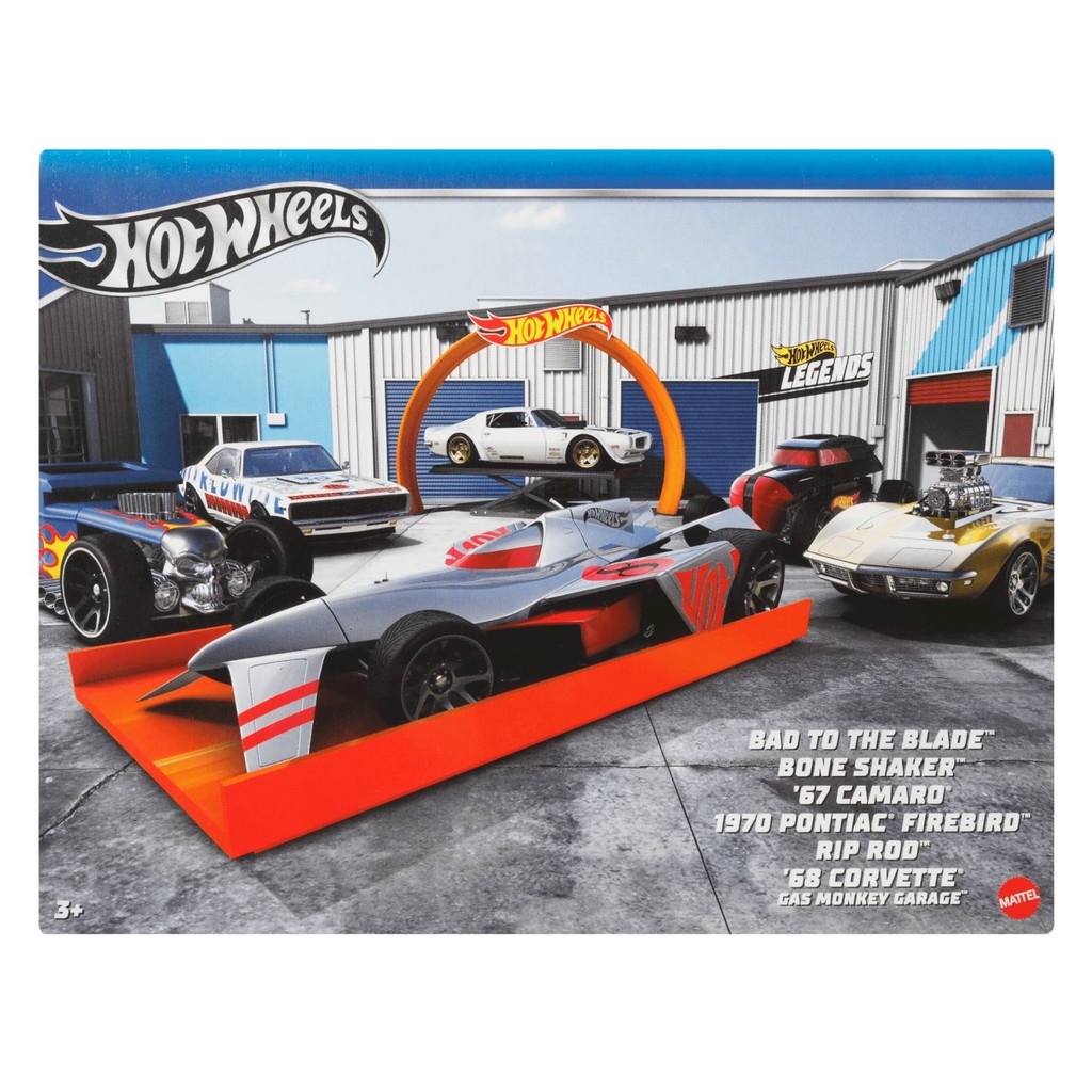 Coleção Multipack c/ 6 Miniaturas Hot Wheels Legends Tour 2024 - 1
