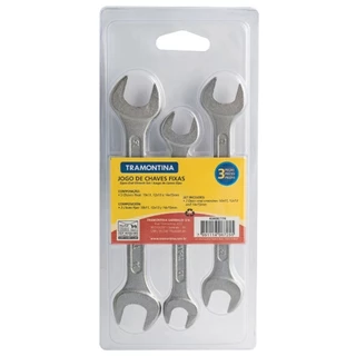 Jogo de Chave Tramontina Fixa 3 Peças Ref.43408/116 em Oferta na Shopee