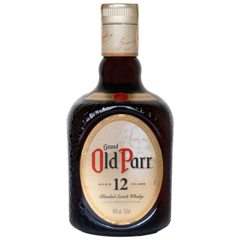 Grand Old Parr Whisky 12 Anos 750ml - Original | Shopee Brasil