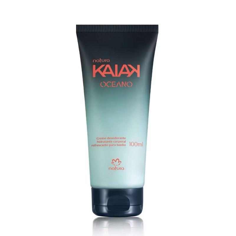 Creme Hidratante Corporal Refrescante para Banho 100ml Kaiak Oceano ...