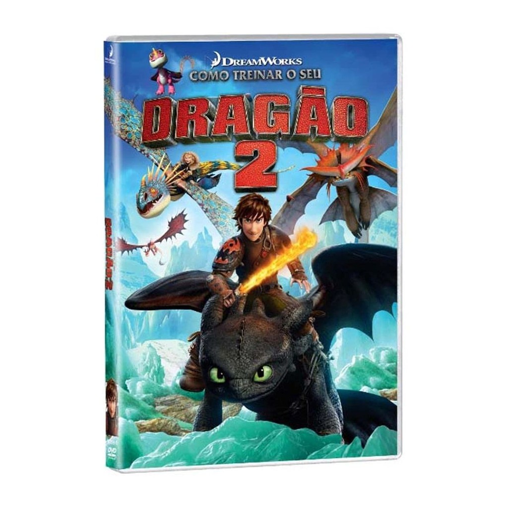 Como Treinar o Seu Dragão 2 - DVD - 2014 | Shopee Brasil